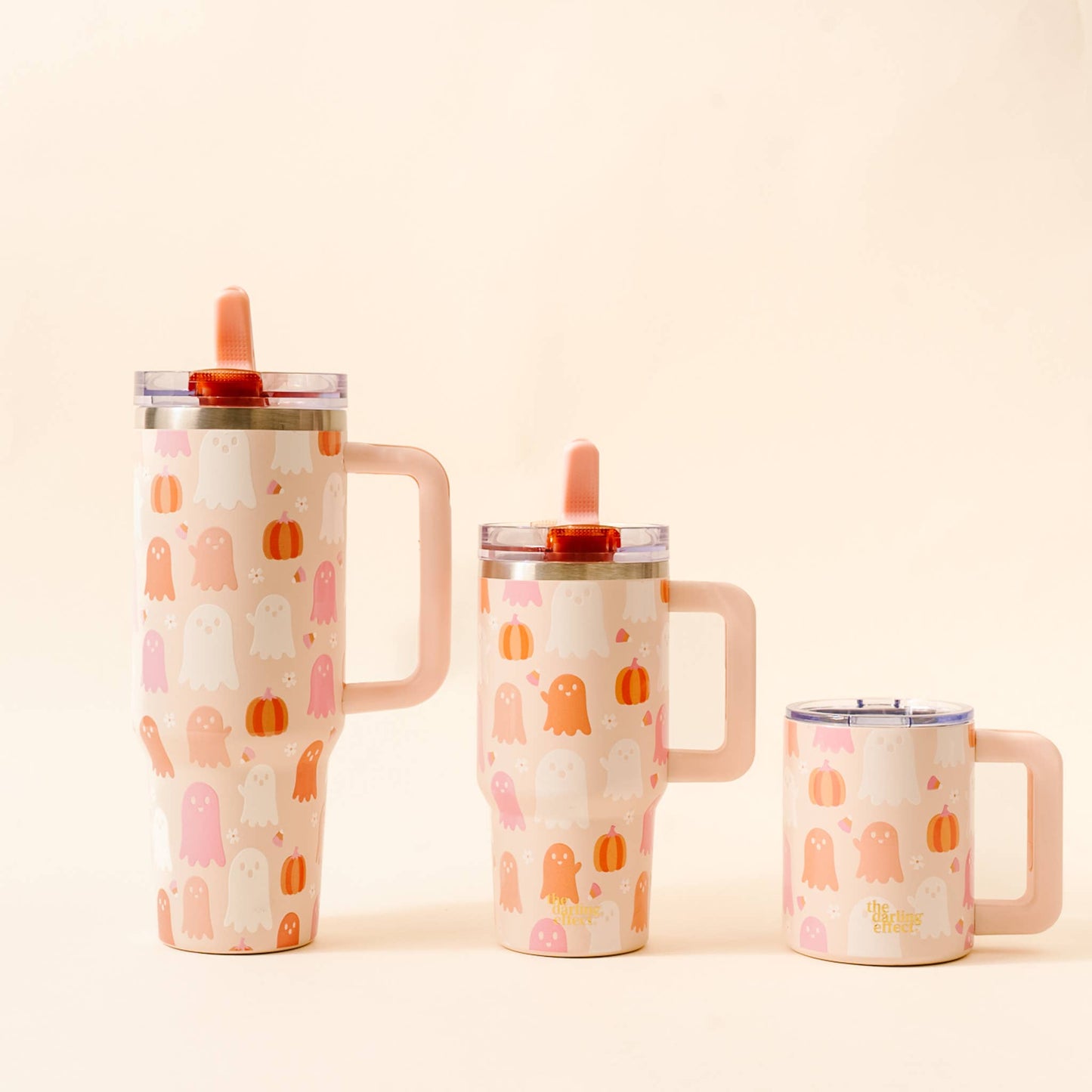 The Darling Effect - 14 oz Insulated Mug-Ghost Party