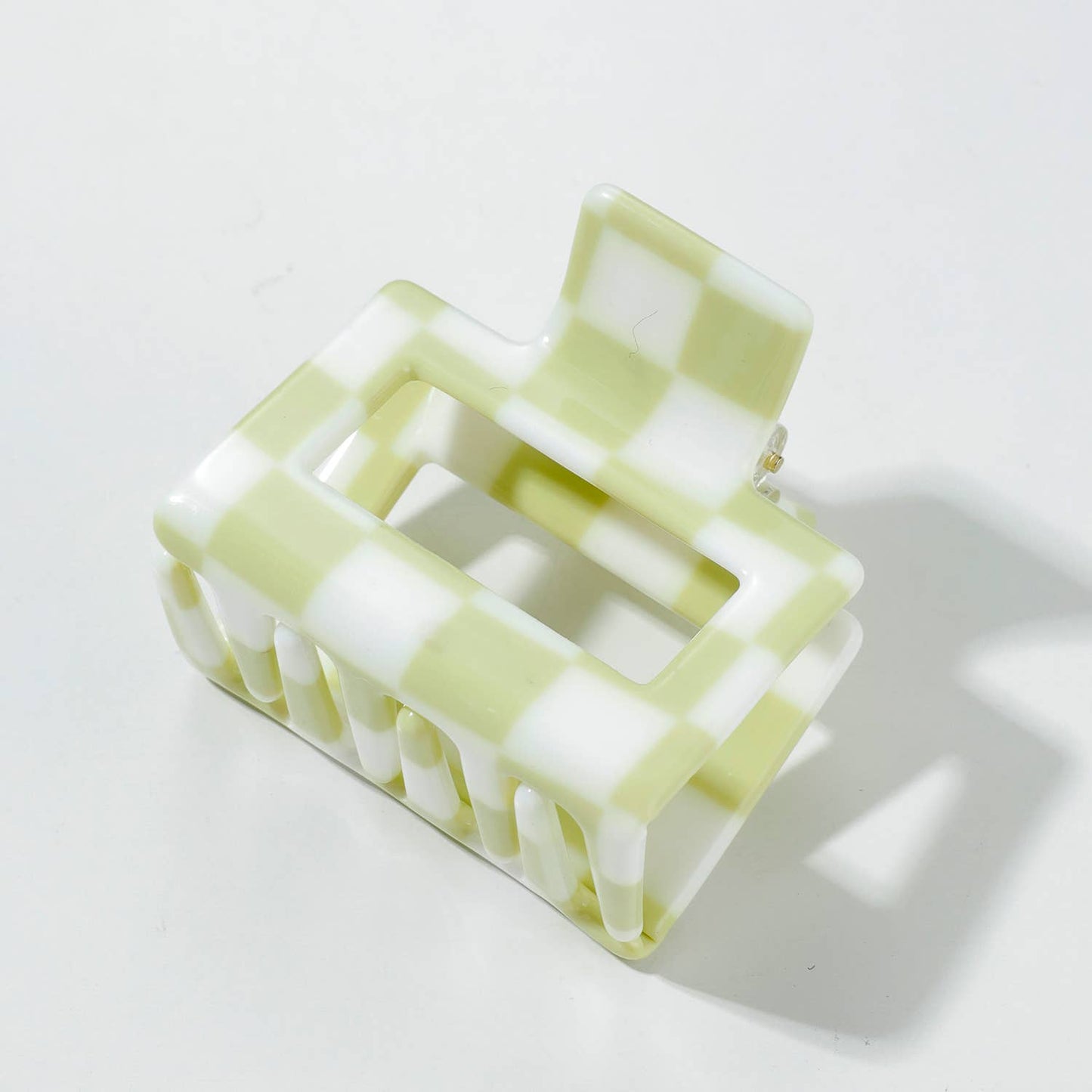 Adorro - Matcha Checkmate | Assorted Small/Medium Claw Clips