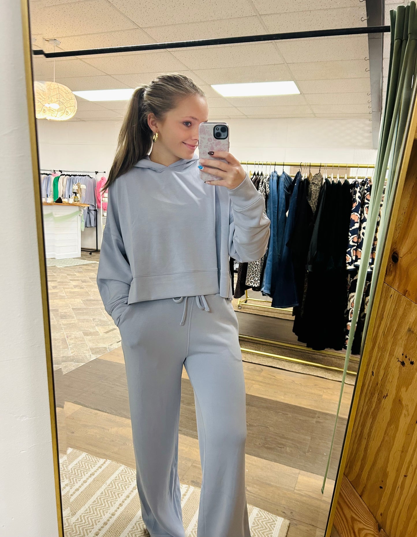 Scuba Wide Leg Pants