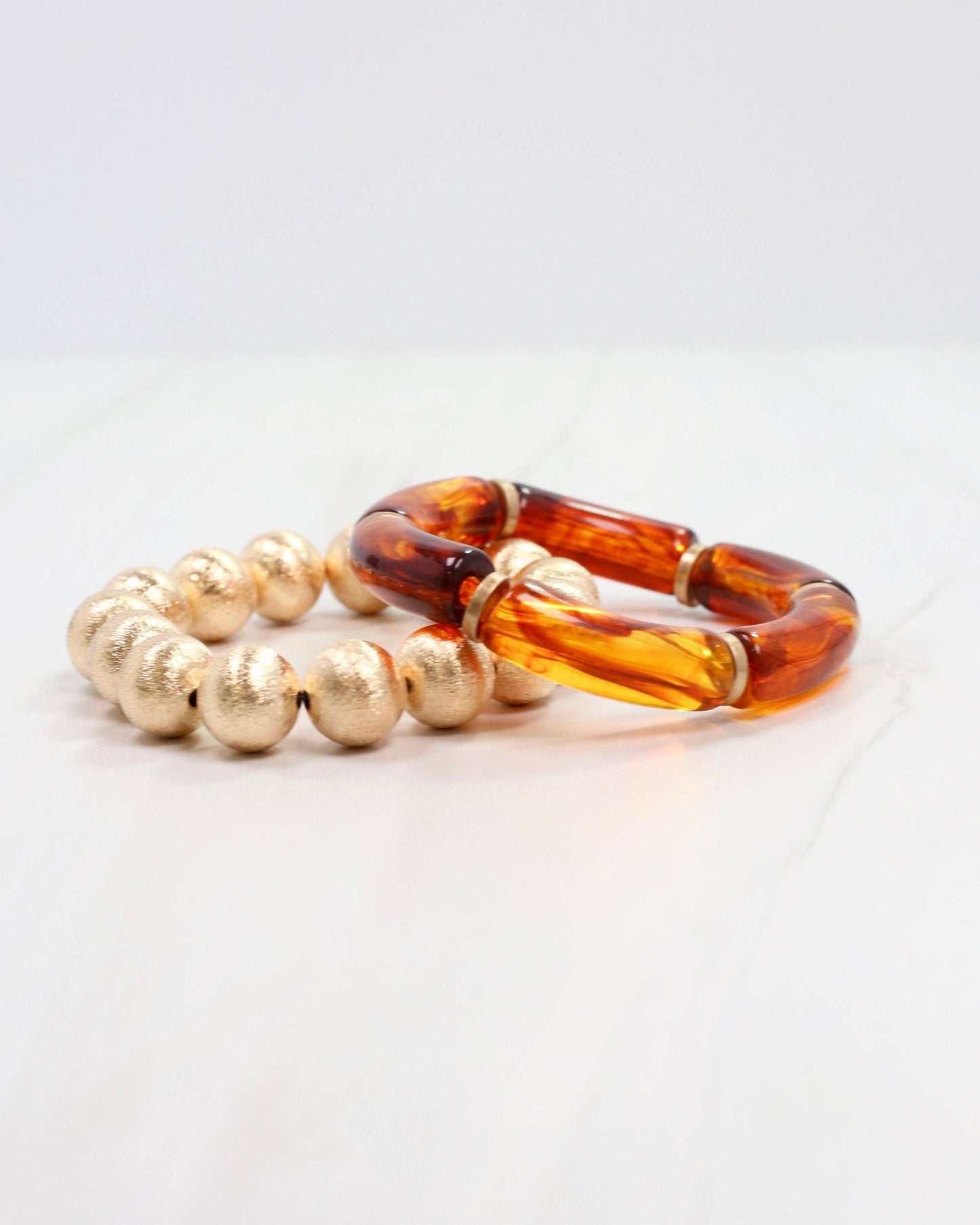 Caroline Hill - Muhlissa Bracelet Set Brown