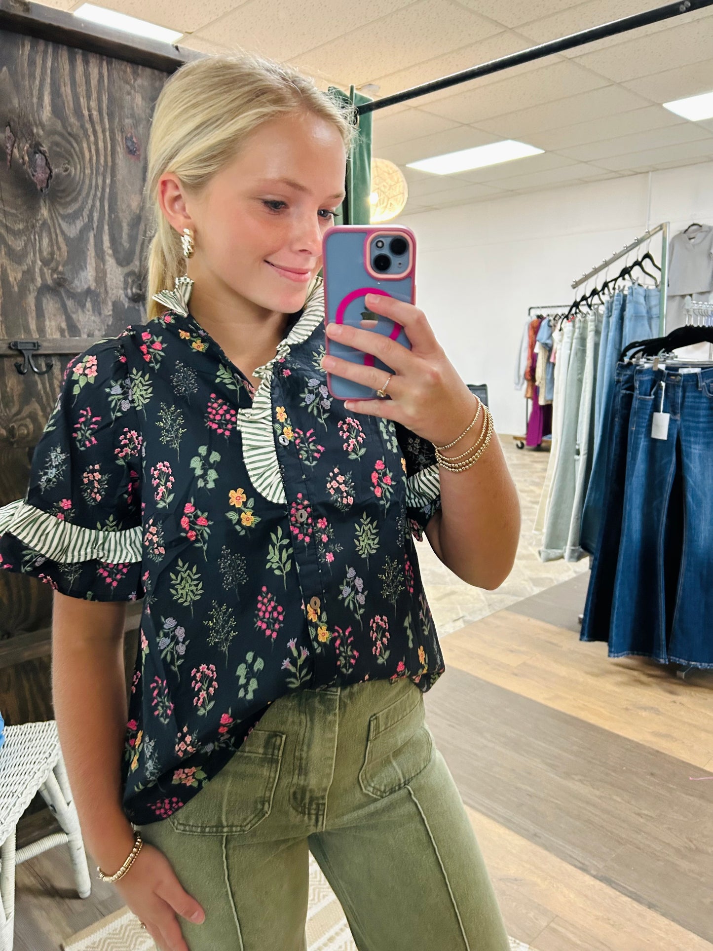 Black Floral