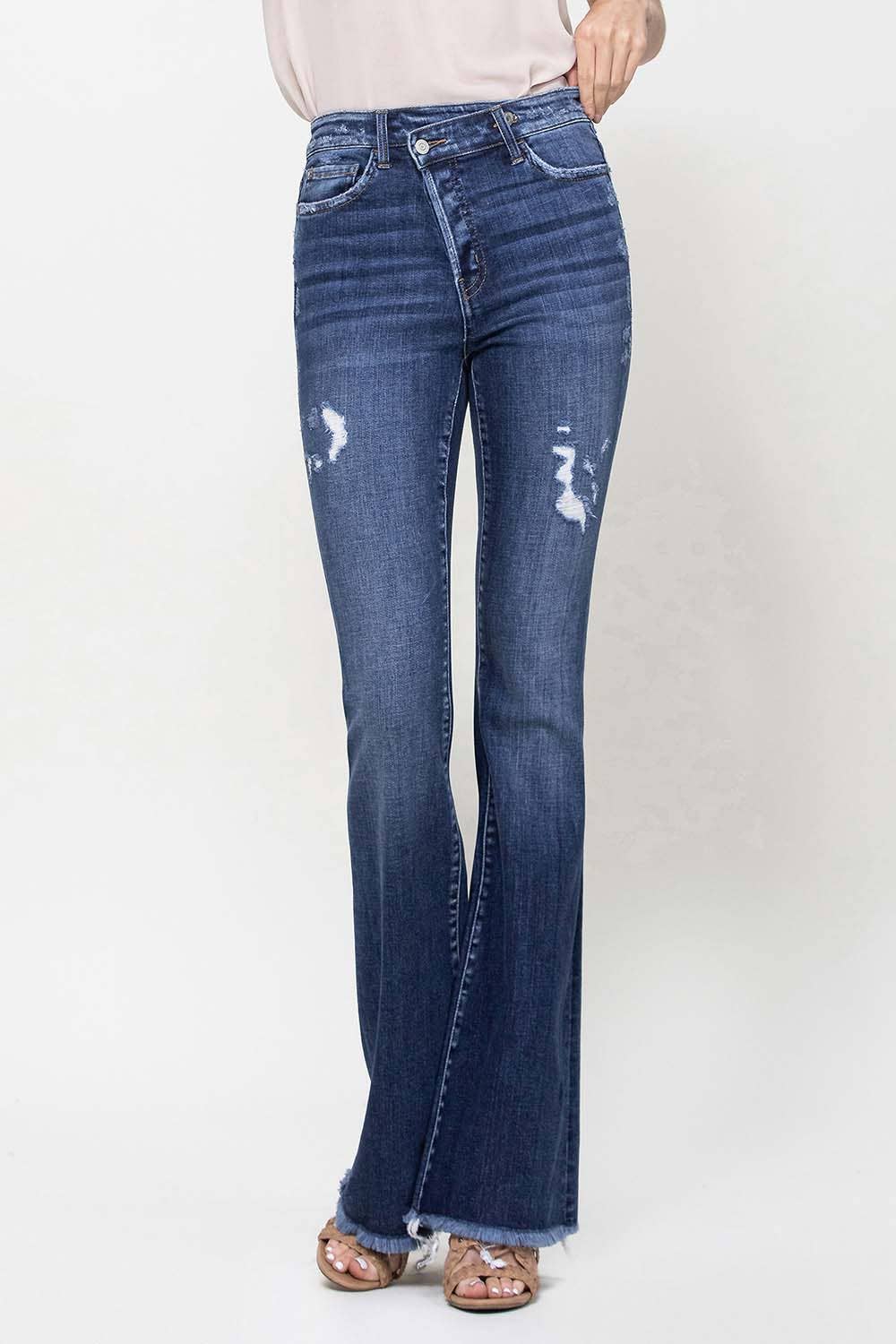 FLYING MONKEY - SUPER HIGH RISE ASYMMETRICAL FLARE