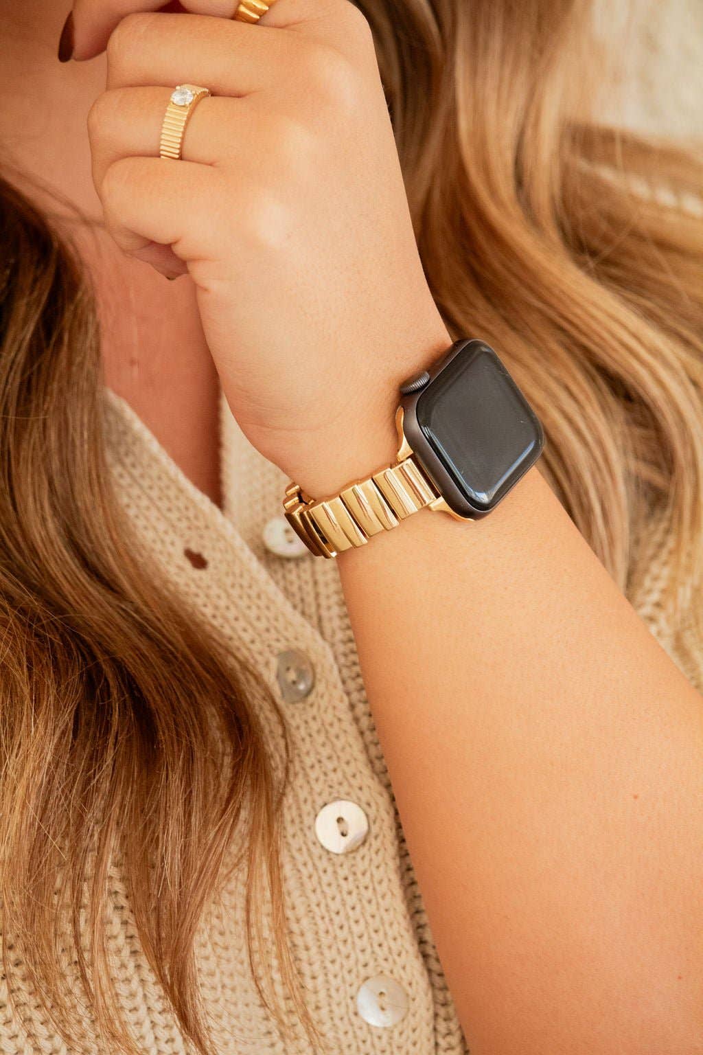 Uneven Segmented Apple Watch Band