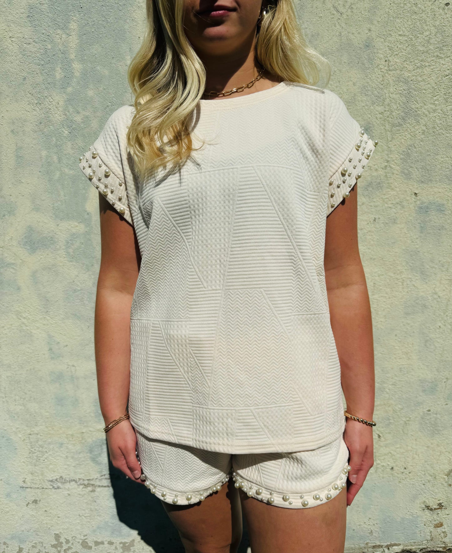 Cream Pearl Set
