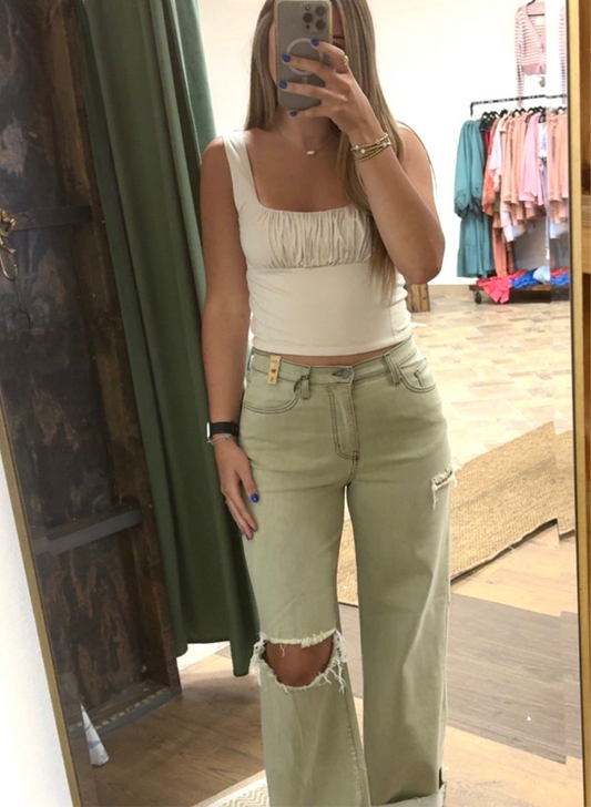 Cream Crop