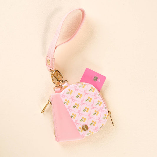 Marigold Lane Pink - Duo Wristlet