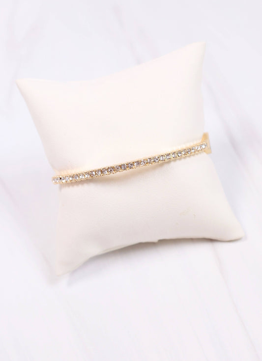 Caroline Hill - Francesca CZ Bracelet GOLD