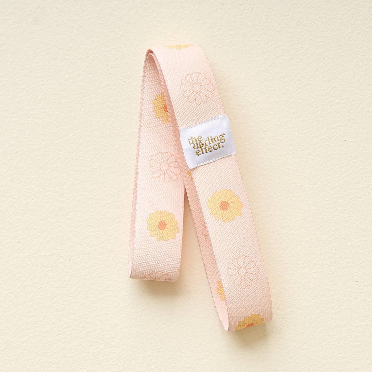 The Darling Effect - Stay-Put Towel Band-Darling Daisy Peach