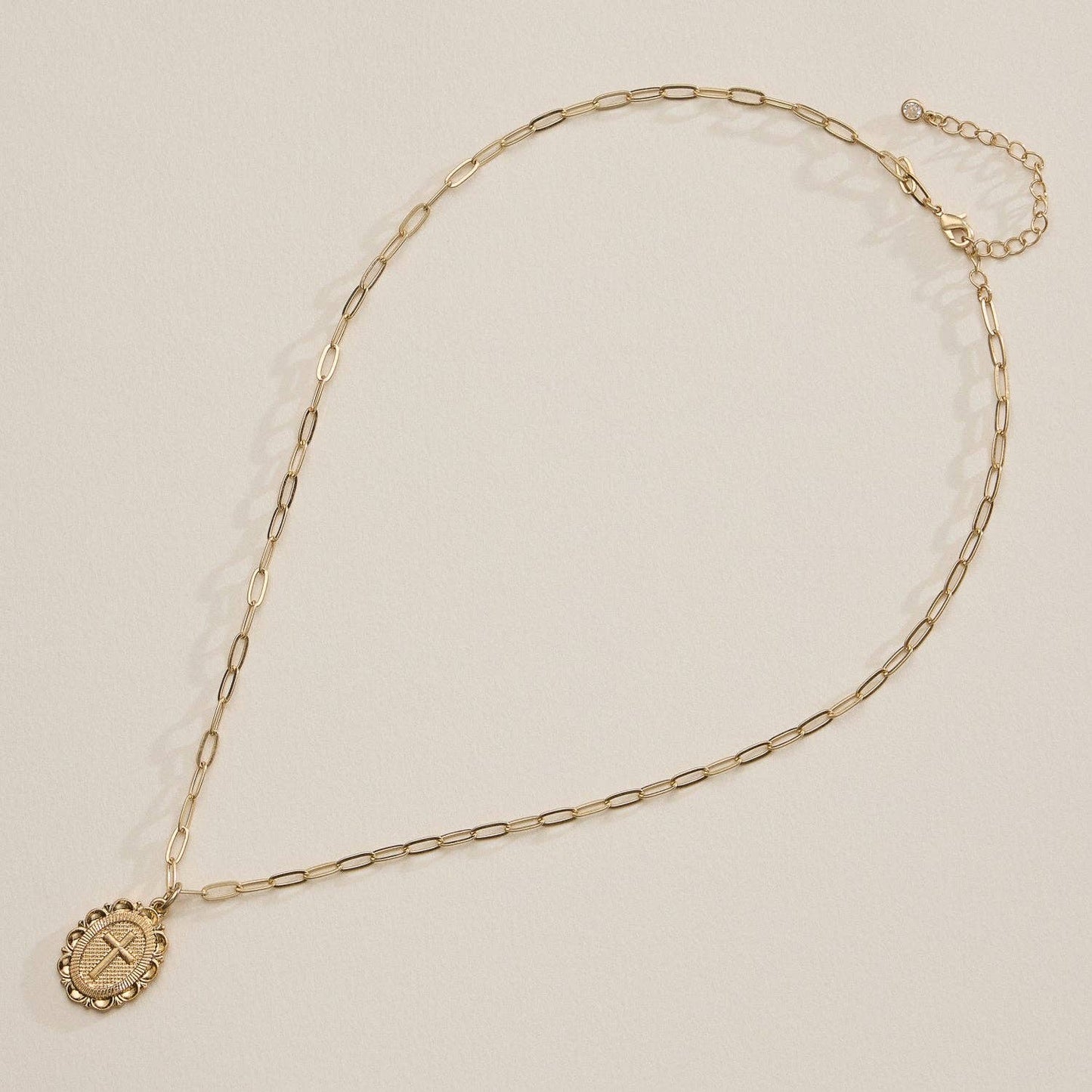 Gold Cross Pendant