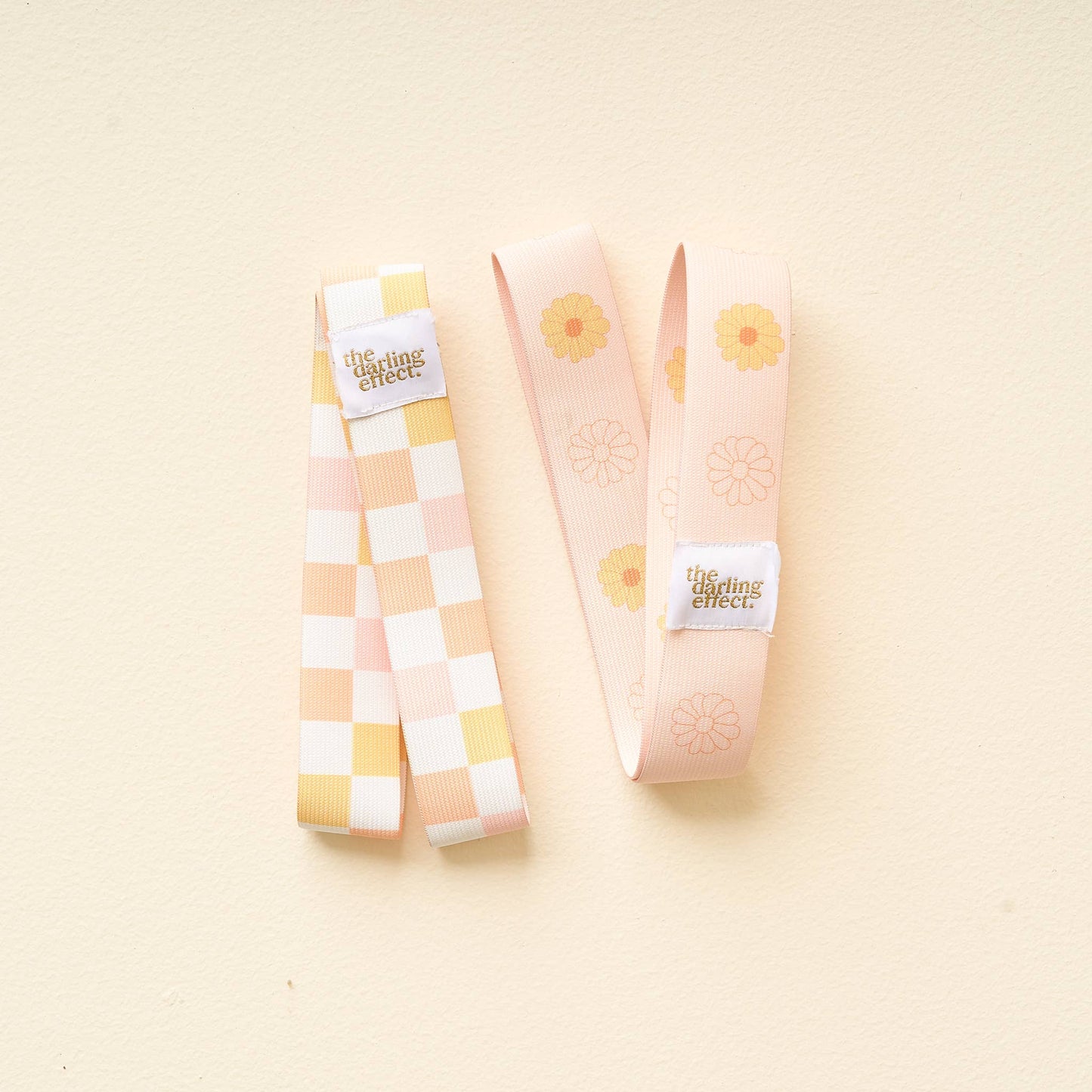 The Darling Effect - Stay-Put Towel Band-Darling Daisy Peach