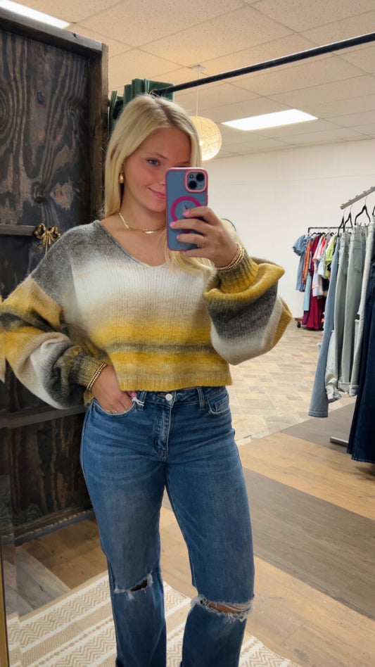 Blue Blush Sweater