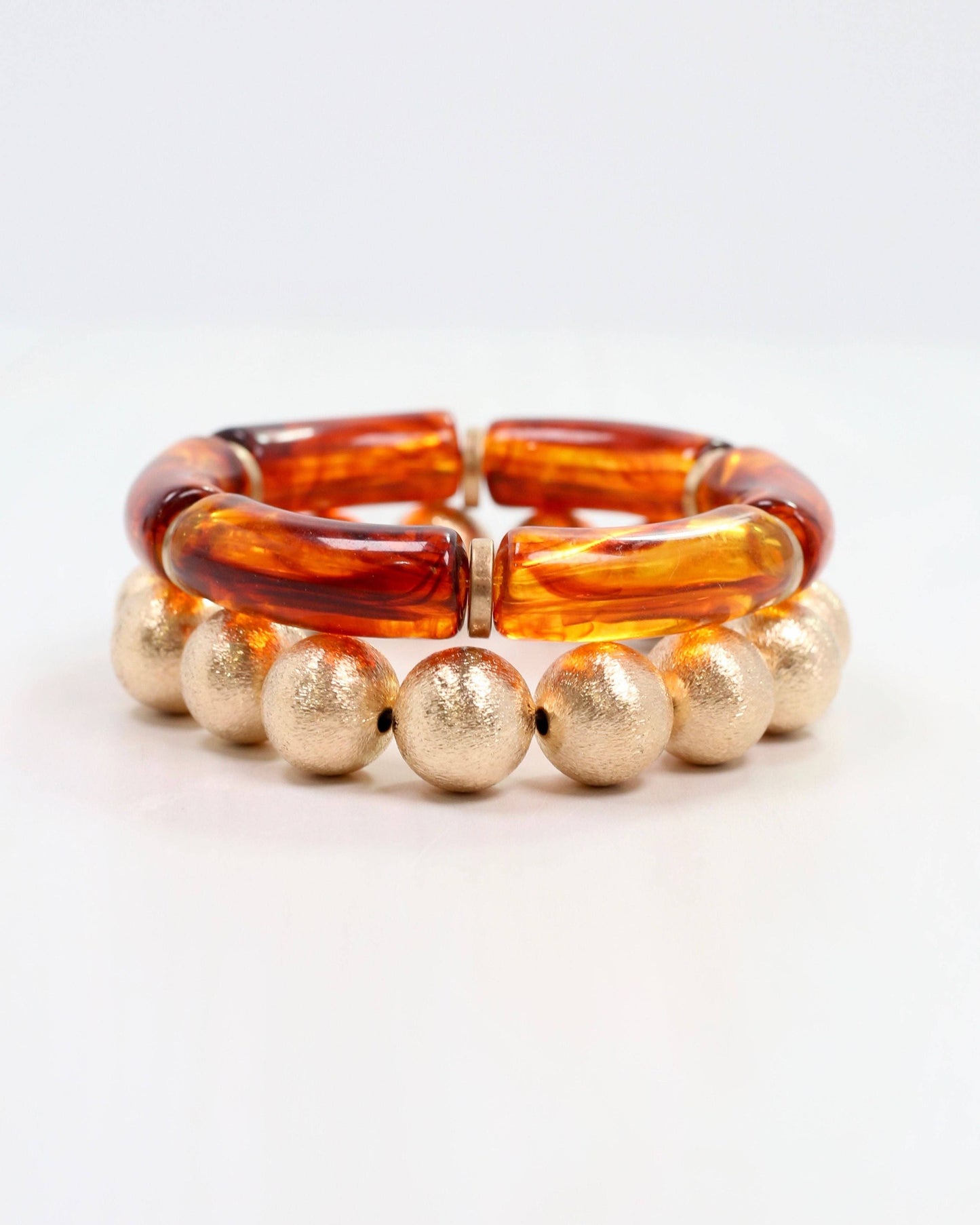 Caroline Hill - Muhlissa Bracelet Set Brown
