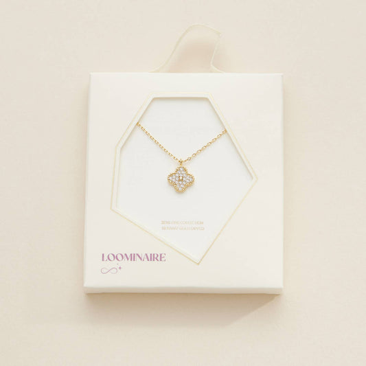 Flower Charm Necklace