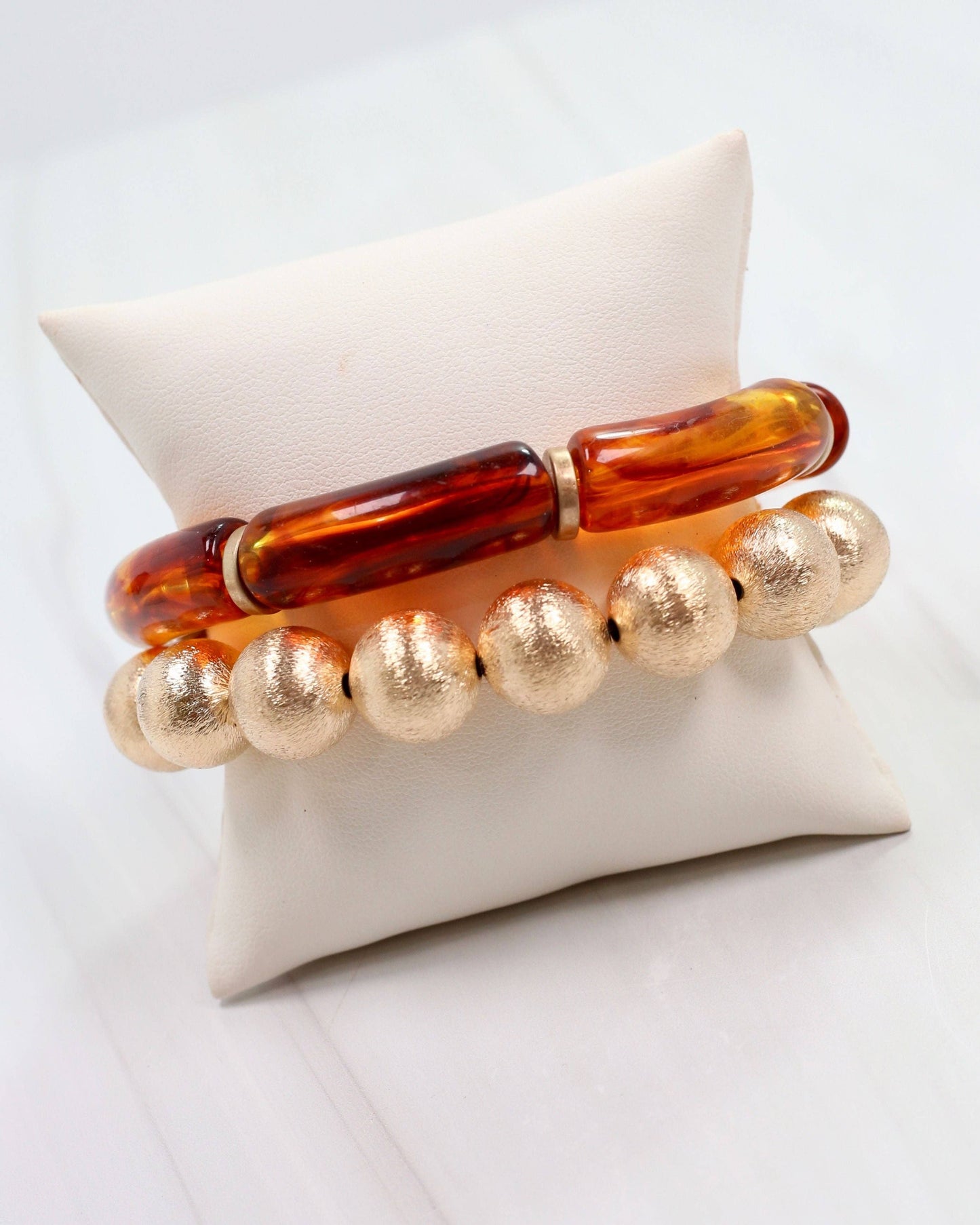 Caroline Hill - Muhlissa Bracelet Set Brown