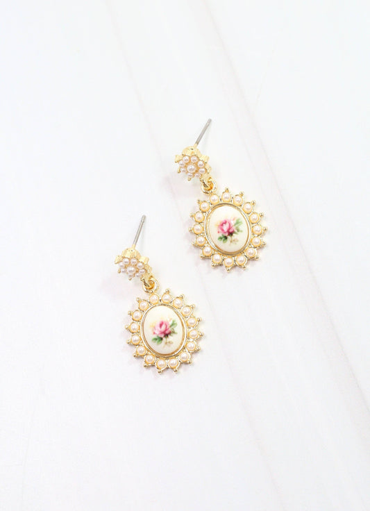 Caroline Hill - Herald Drop Earring Gold